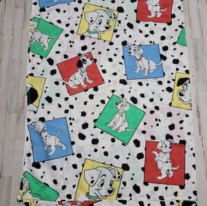Vintage 101 Dalmatians Flat Sheet